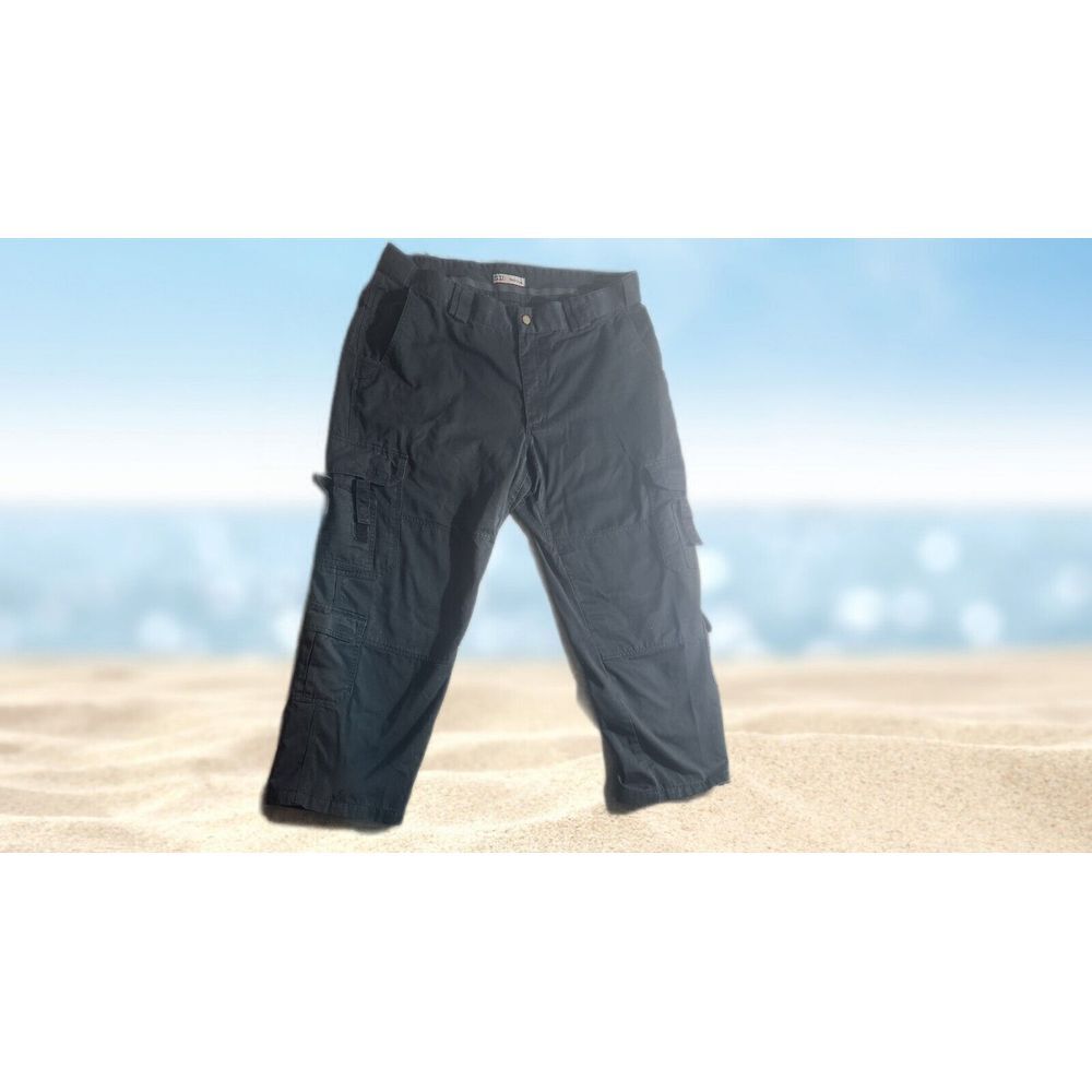 5.11‎ 511 Tactical Pro Cargo Pants Men 41x28 Black  Ripstop